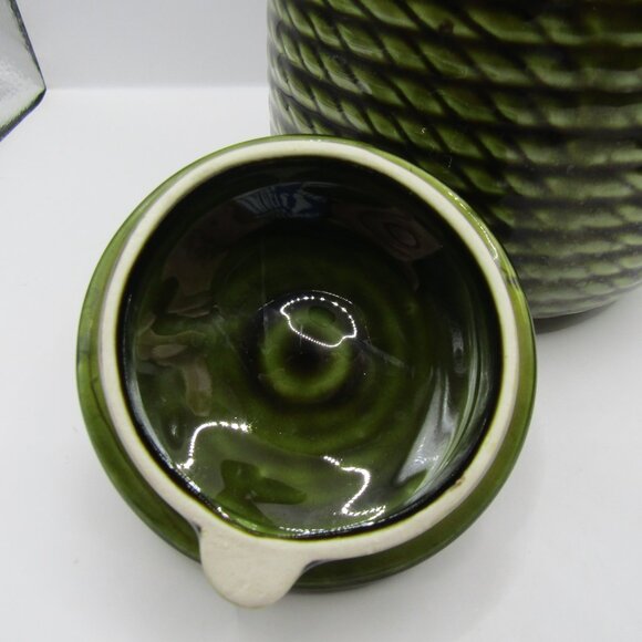 Joseph Magnin Ceramic Tea pot, Creamer and Sugar - Picture 12 of 16